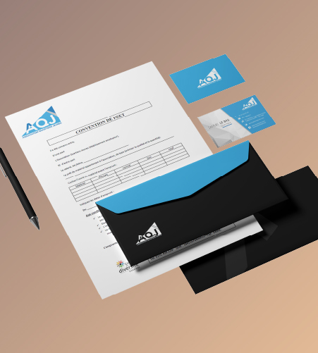 Identité visuelle AQJ