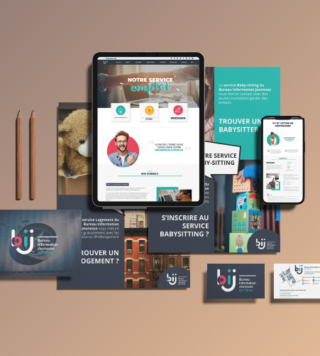 Identité visuelle BIJ de l'Orne