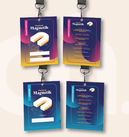 Badges Festival Magnetik