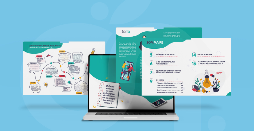 Dossier de presse @h social