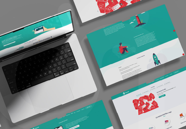 Site internet @h social