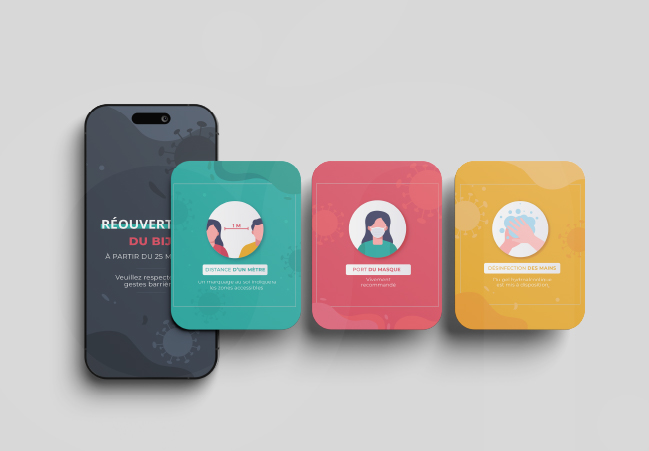 Post réseaux sociaux Identité visuelle BIJ Orne