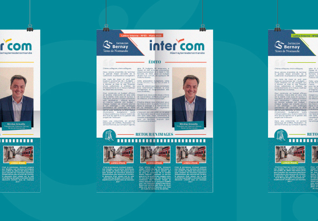 Lettres internes Refonte Identité visuel IBTN