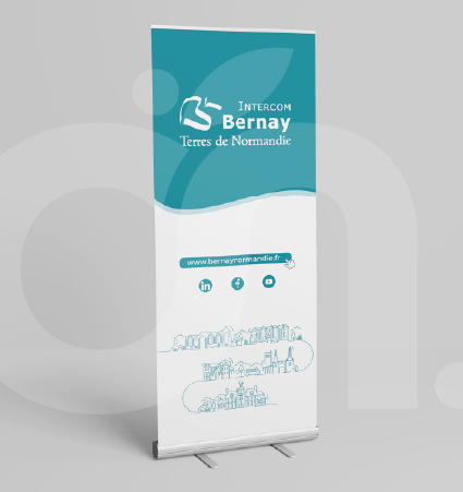 Kakemono Refonte Identité visuel IBTN