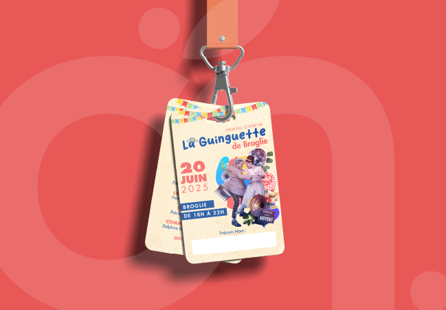 Badges Guinguette de Broglie